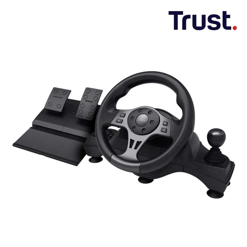 Trust GXT 289 Movi Volante Gaming para PC, PS4, Switch y Xbox